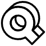 Magnify Glass Element from 3D Fun (Line) Set
