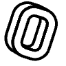 Number 0 Zero Element from 3D Fun (Line) Set