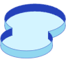 Oval Puddle Element from 3D Motifs (Duo) Set