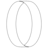Oval Ring Element from 3D Motifs (Line) Set