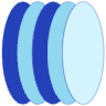 Oval Vertical Element from 3D Motifs (Duo) Set