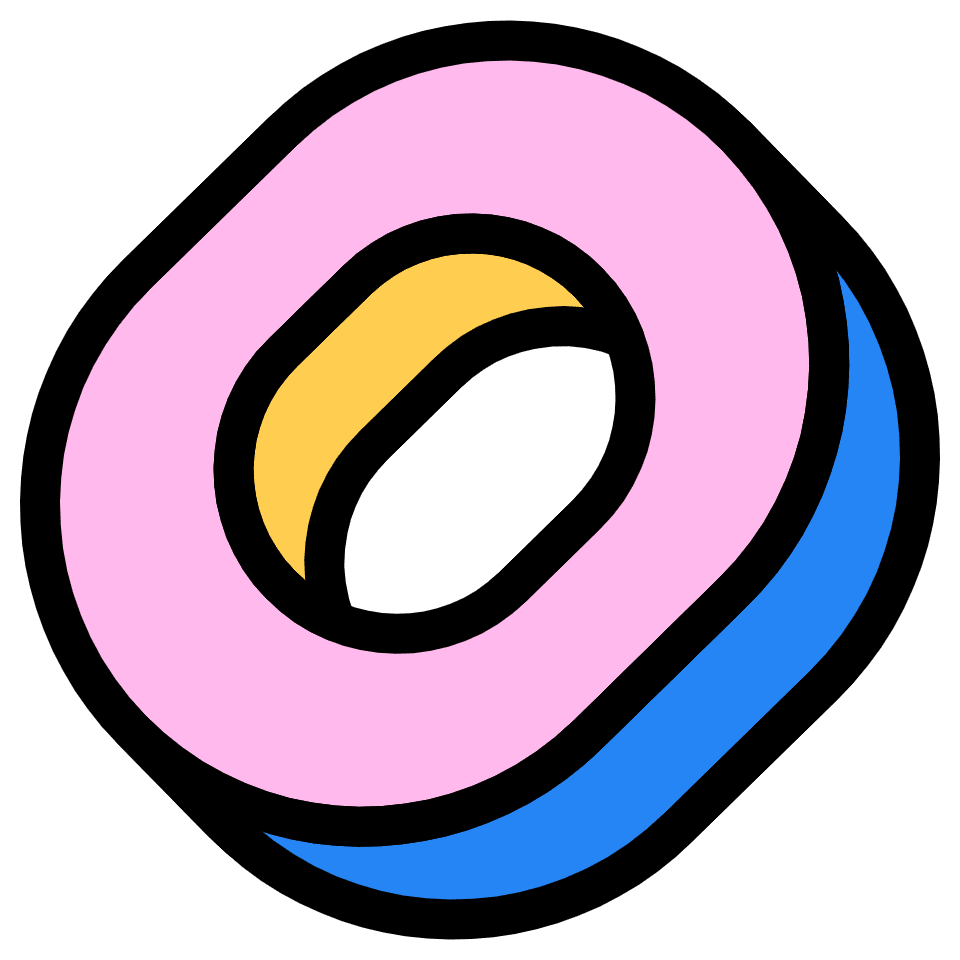 Abstract Ring Element from Retro Shapes Set