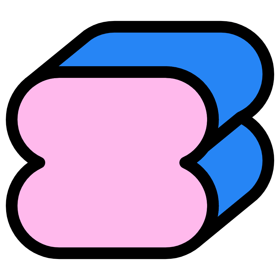 Abstract Tube Element from Retro Shapes Set