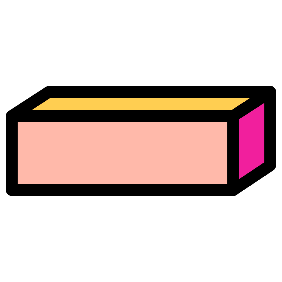 Block Dash Element from Retro Shapes Set