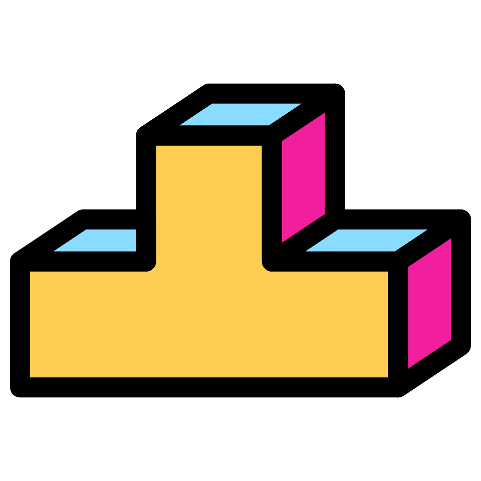 Block T Cross Element from Retro Shapes Set