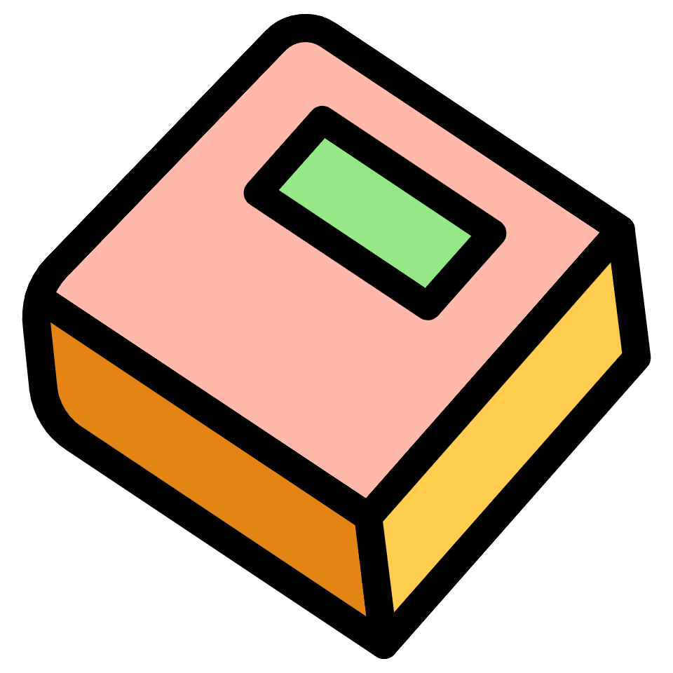Book Element from Retro Shapes Set