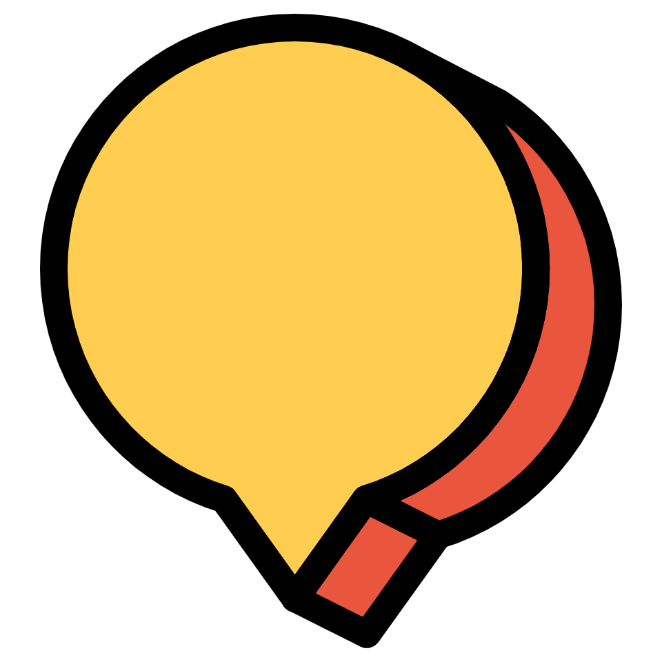 Bubble Circle Element from Retro Shapes Set