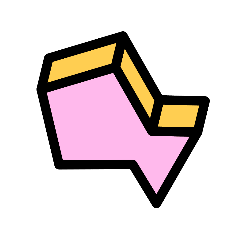 Fish Element from Retro Shapes Set