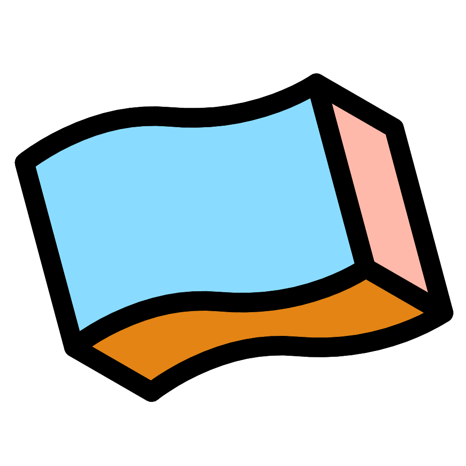 Flag Element from Retro Shapes Set