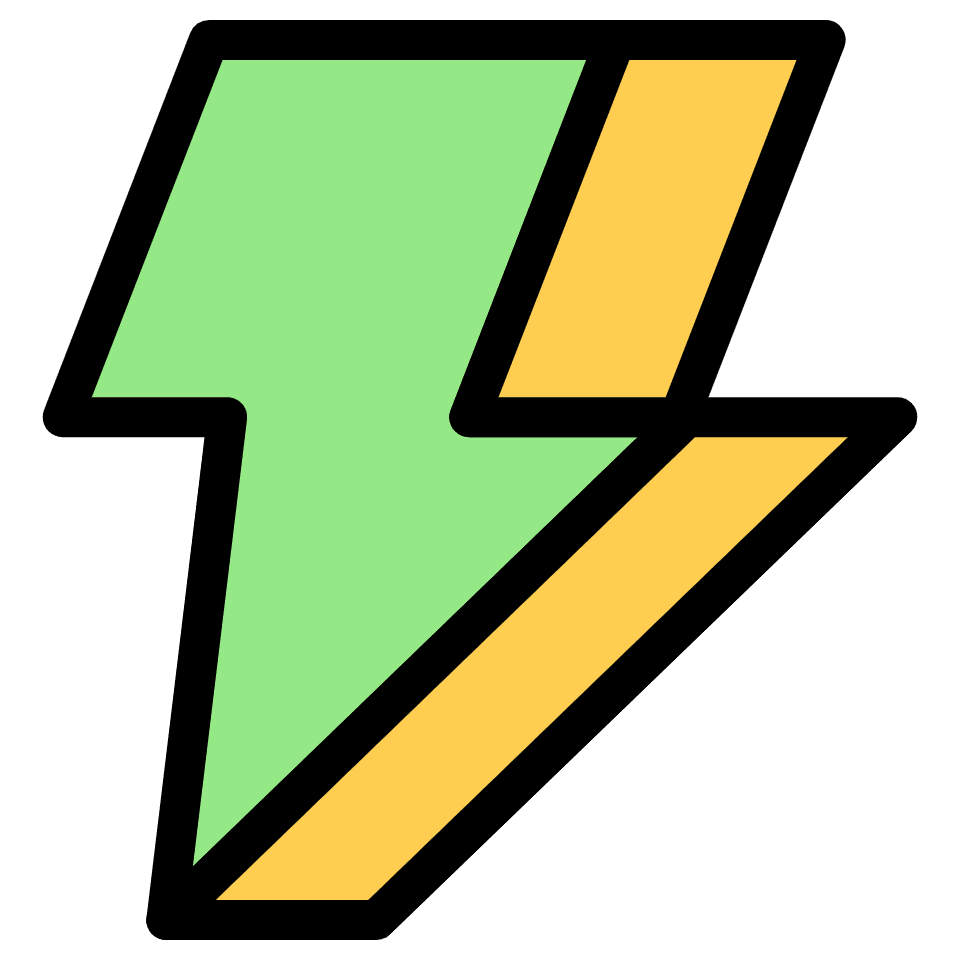 Flash Light Element from Retro Shapes Set