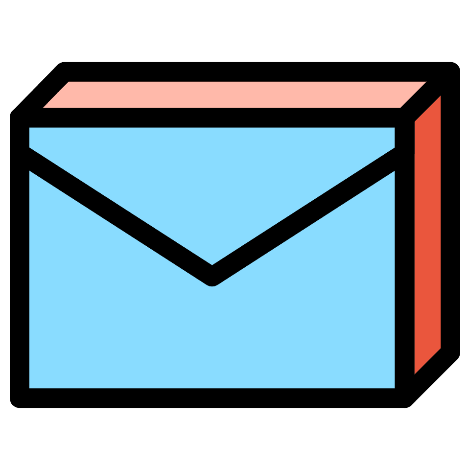 Mail Element from Retro Shapes Set
