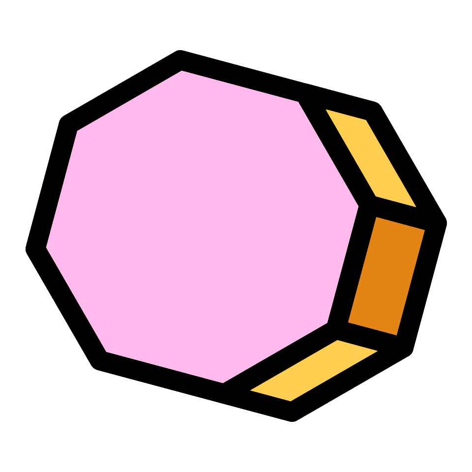 Octagon Element from Retro Shapes Set