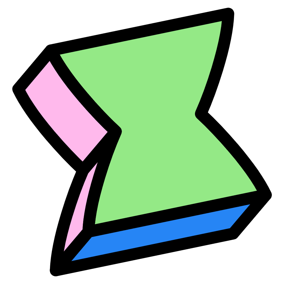 Sand Glass Element from Retro Shapes Set