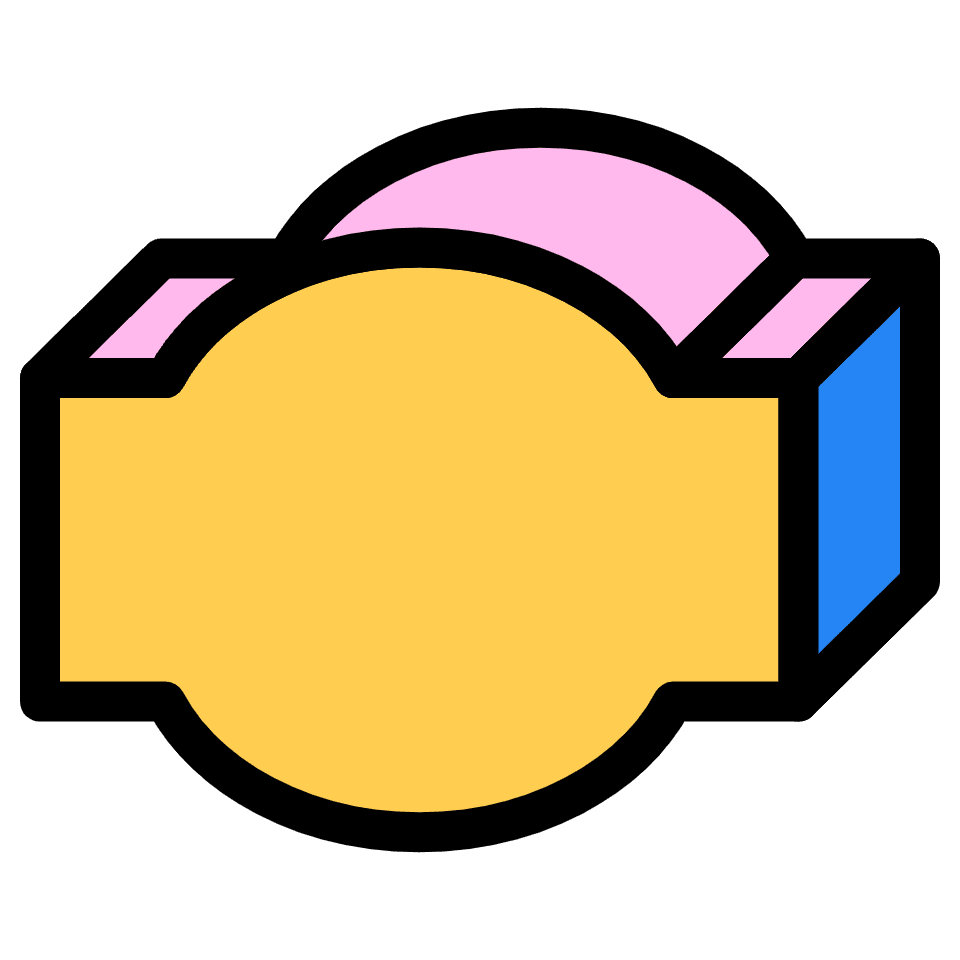 Sign Element from Retro Shapes Set