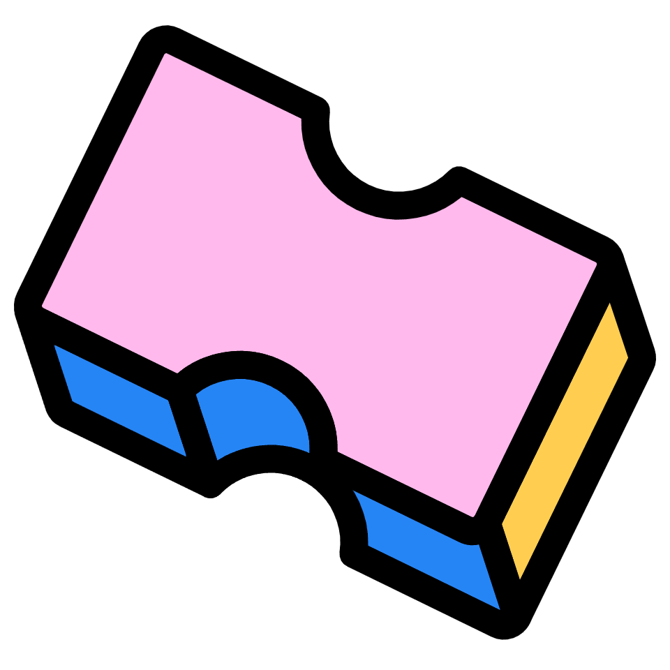Ticket Element from Retro Shapes Set