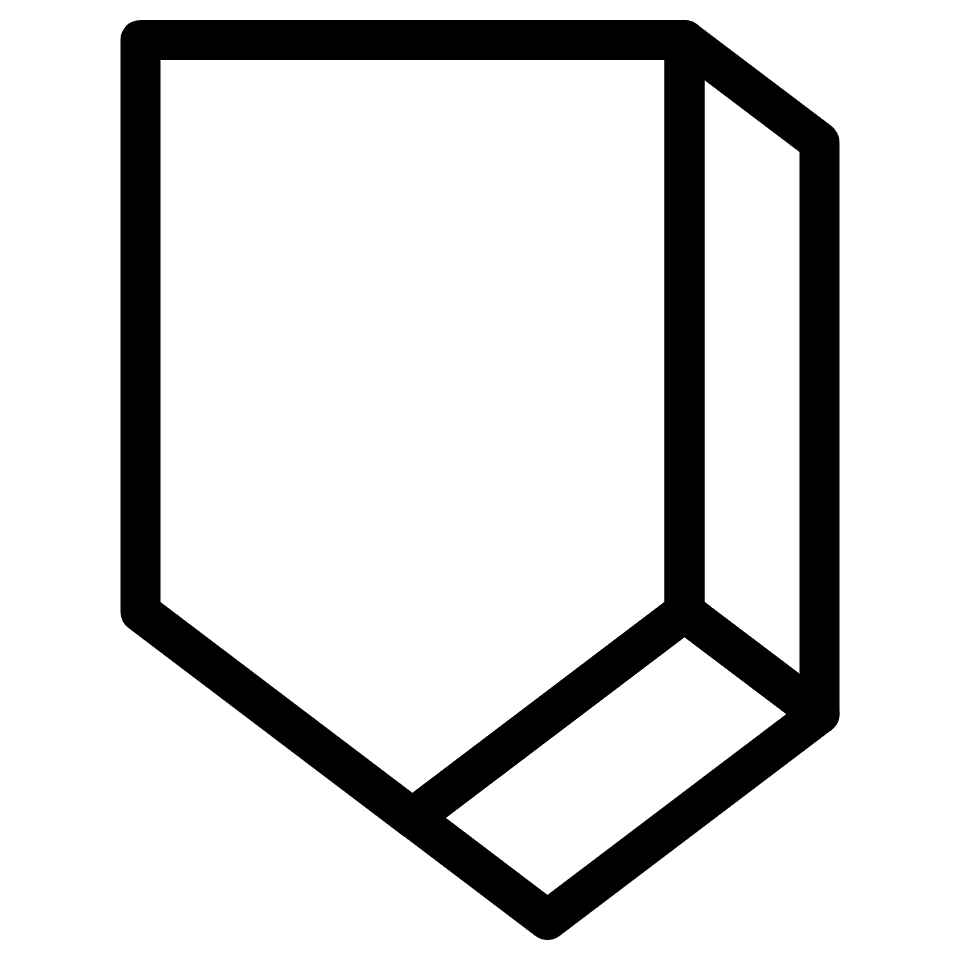 Bookmark Element from Retro Shapes Set