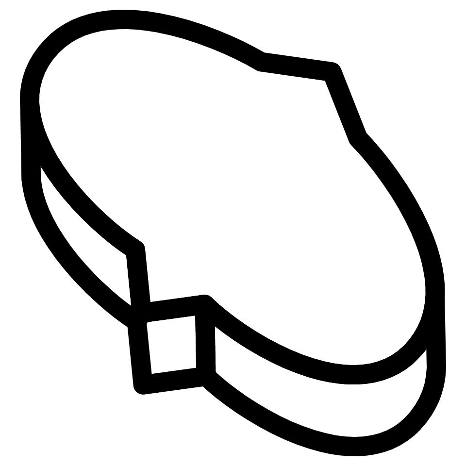 Chestnut Element from Retro Shapes Set