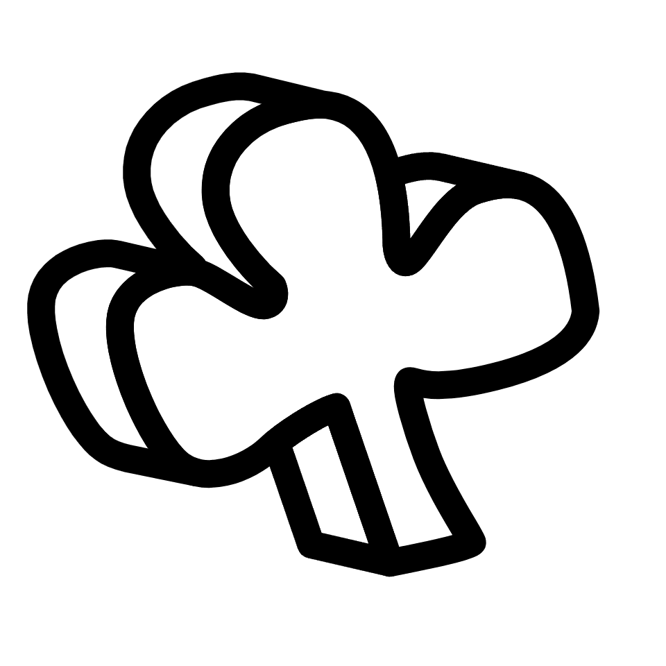 Clover Element from Retro Shapes Set