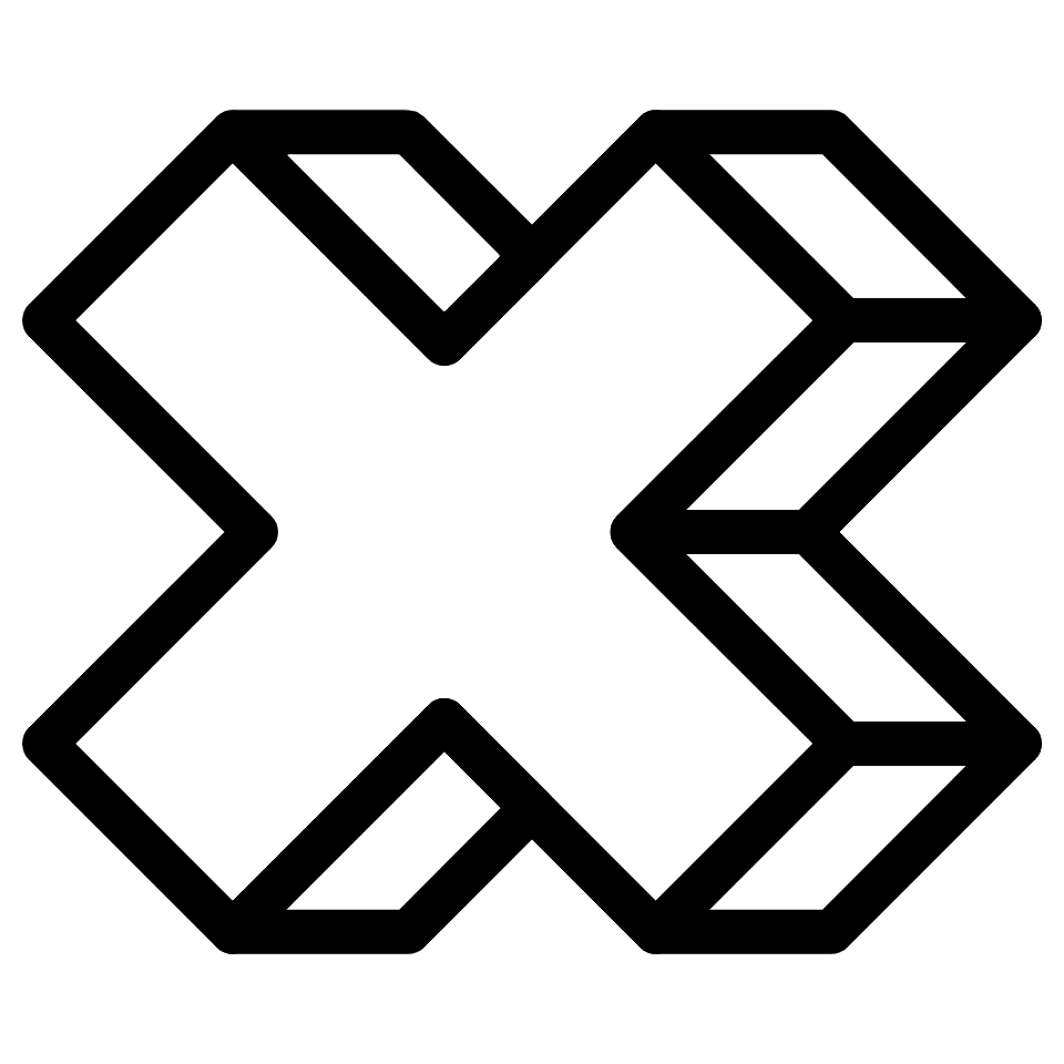 Cross False Element from Retro Shapes Set