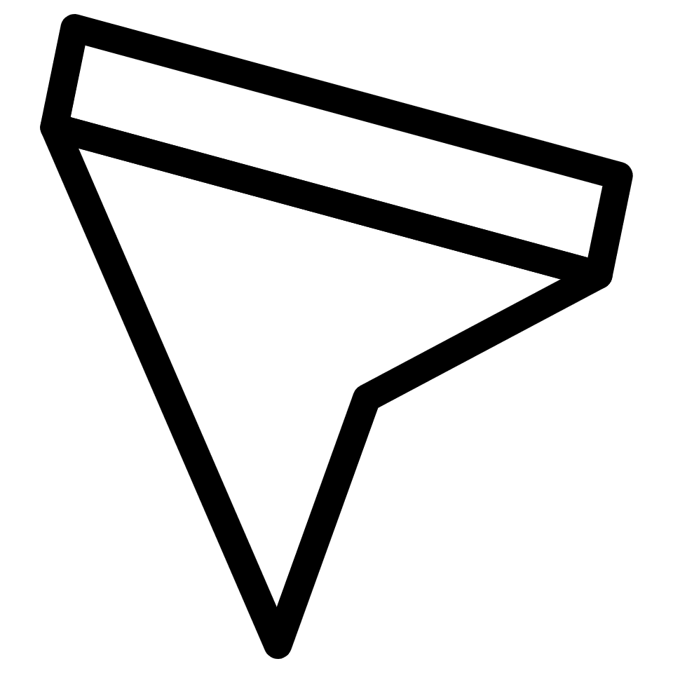 Cursor Head Element from Retro Shapes Set
