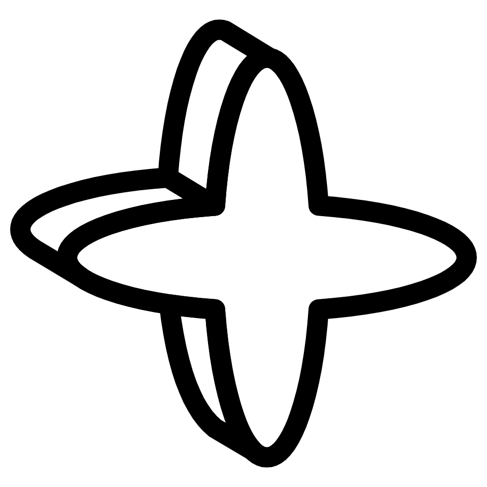 Sparkling Glitter Wink Element from Retro Shapes Set