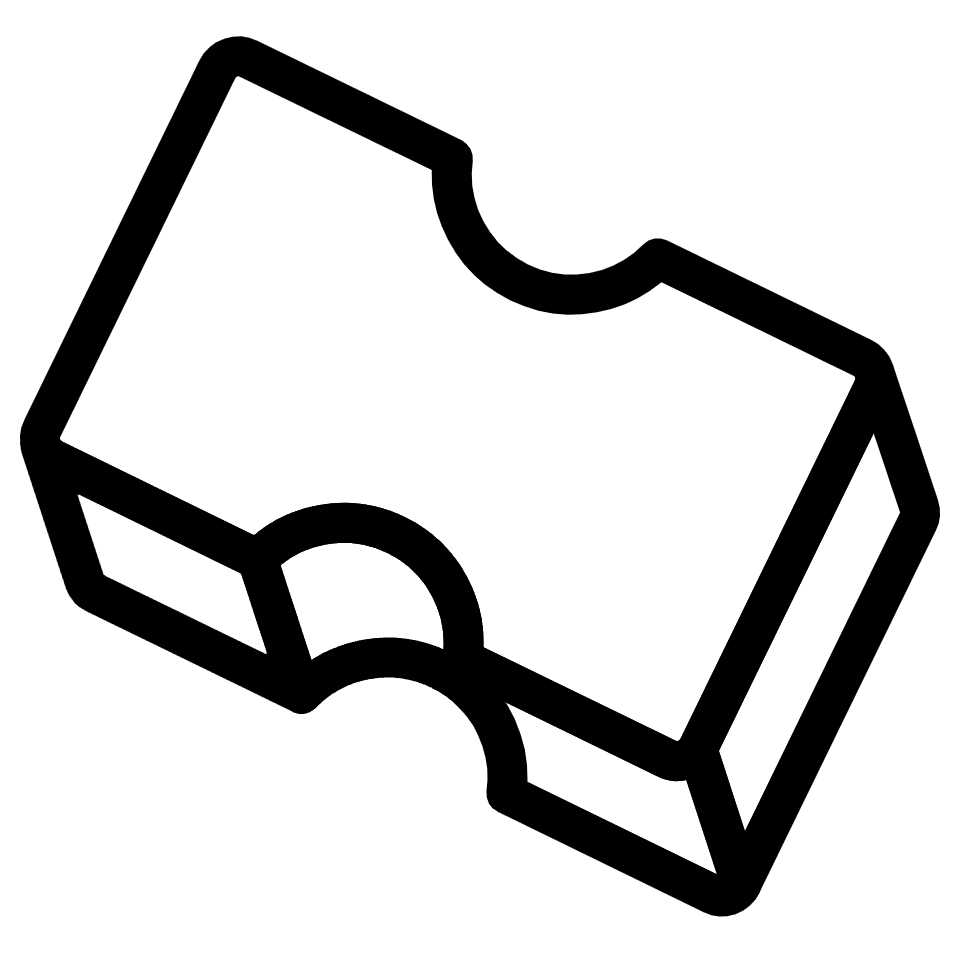 Ticket Element from Retro Shapes Set