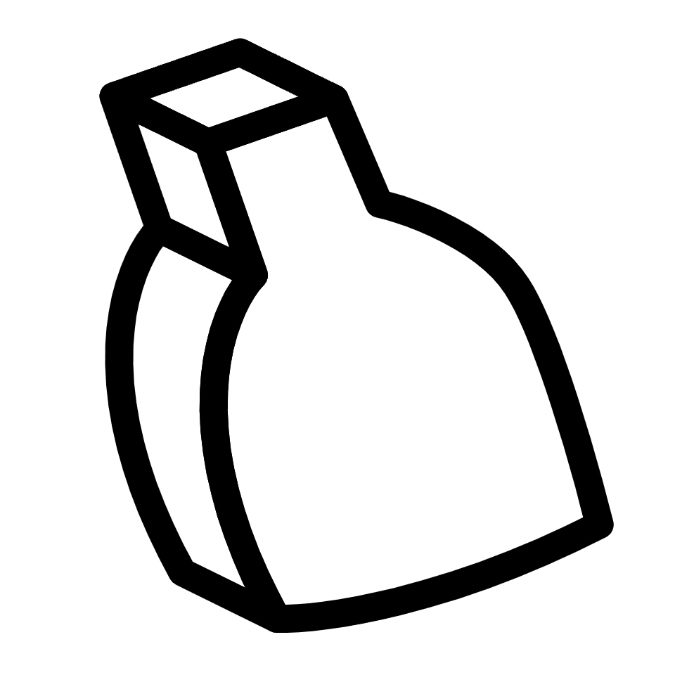 Vase Element from Retro Shapes Set