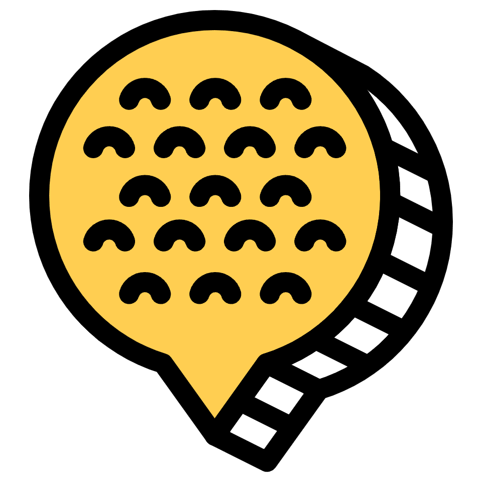 Bubble Circle Element from Retro Shapes Set