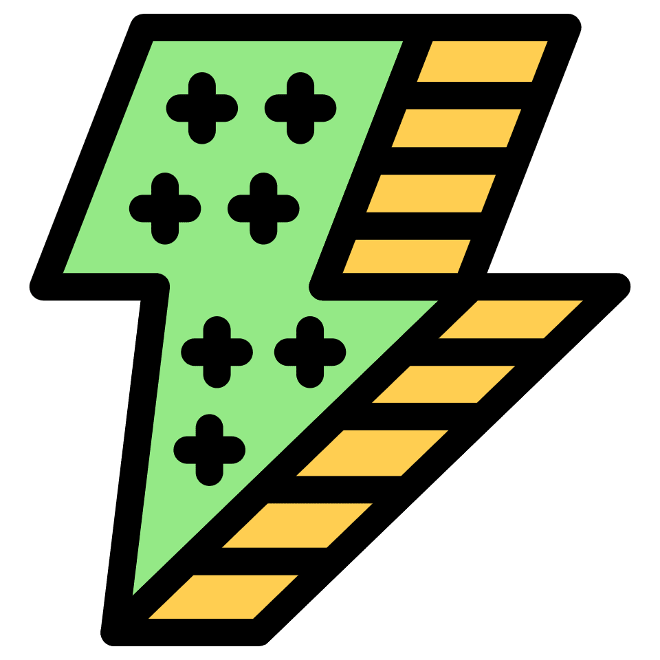 Flash Light Element from Retro Shapes Set