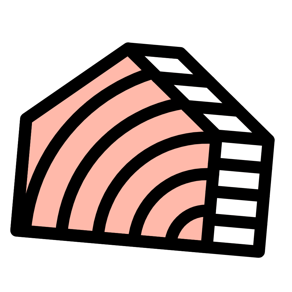 House Pentagon Element from Retro Shapes Set