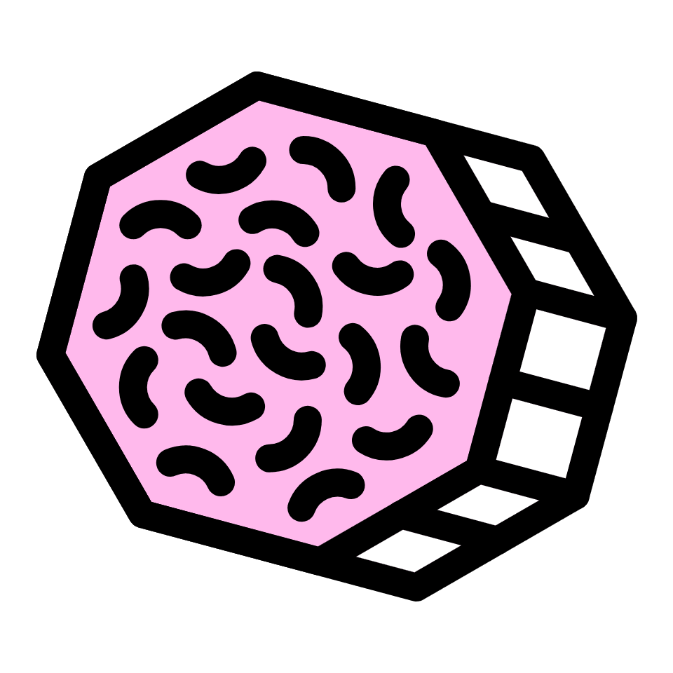 Octagon Element from Retro Shapes Set