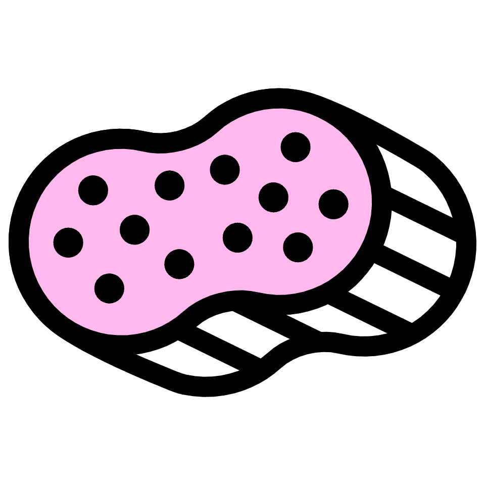 Peanut 2 Element from Retro Shapes Set