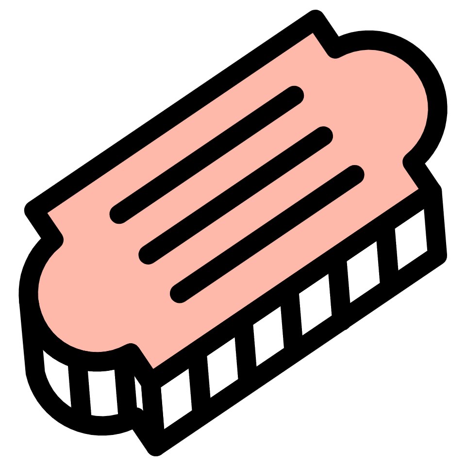 Ticket Tag Element from Retro Shapes Set